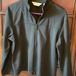 Eddie Bauer Petite 2 way zipper jacket / shirt